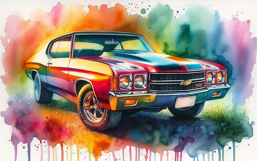 1970 Photograph - 1970 Chevelle by Bill Cannon