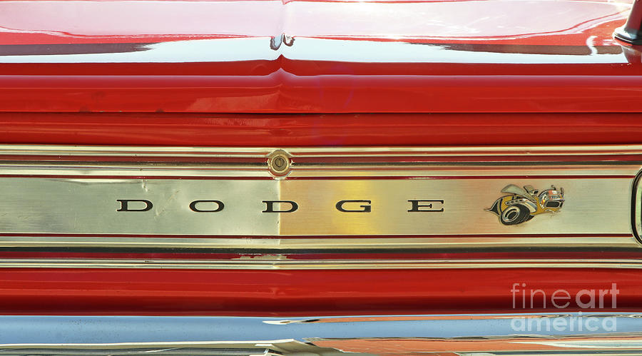 1970 Dodge Super Bee Emblem 8897 Photograph