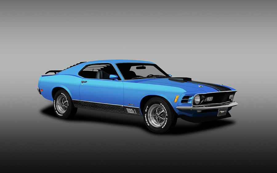 1970 Ford Mustang Mach 1  -  1970mustangmach1fa219907 Photograph by Frank J Benz