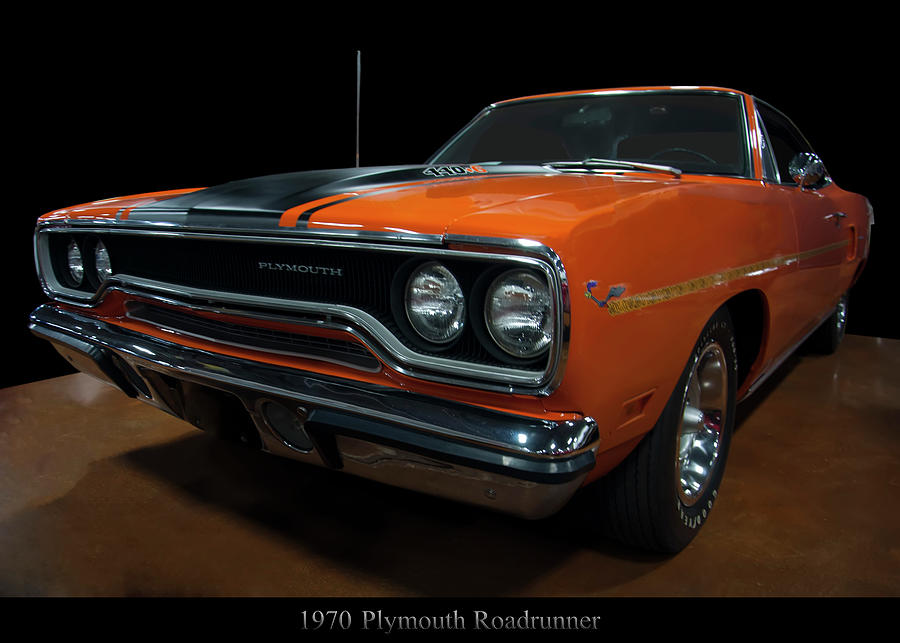 Car Photograph - 1970 Plymouth Roadrunner by Flees Photos