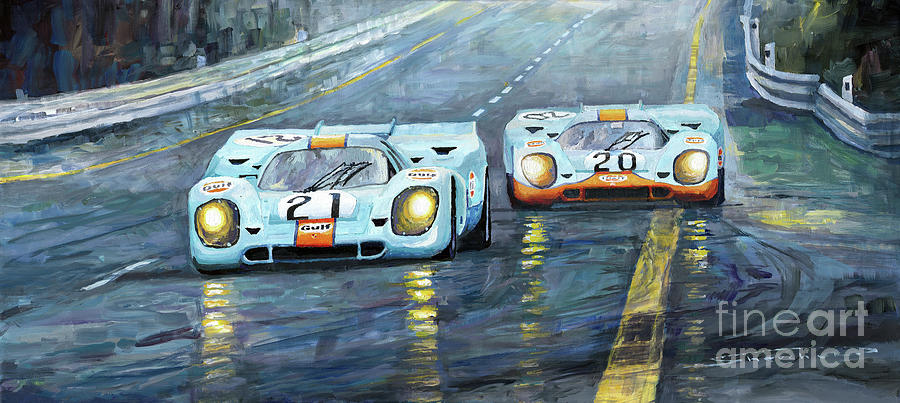 1971 Porsche 917 K GULF Spa Francorchamps by Yuriy Shevchuk