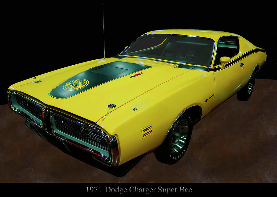1971 Dodge Charger Superbee 1 Photograph by Flees Photos