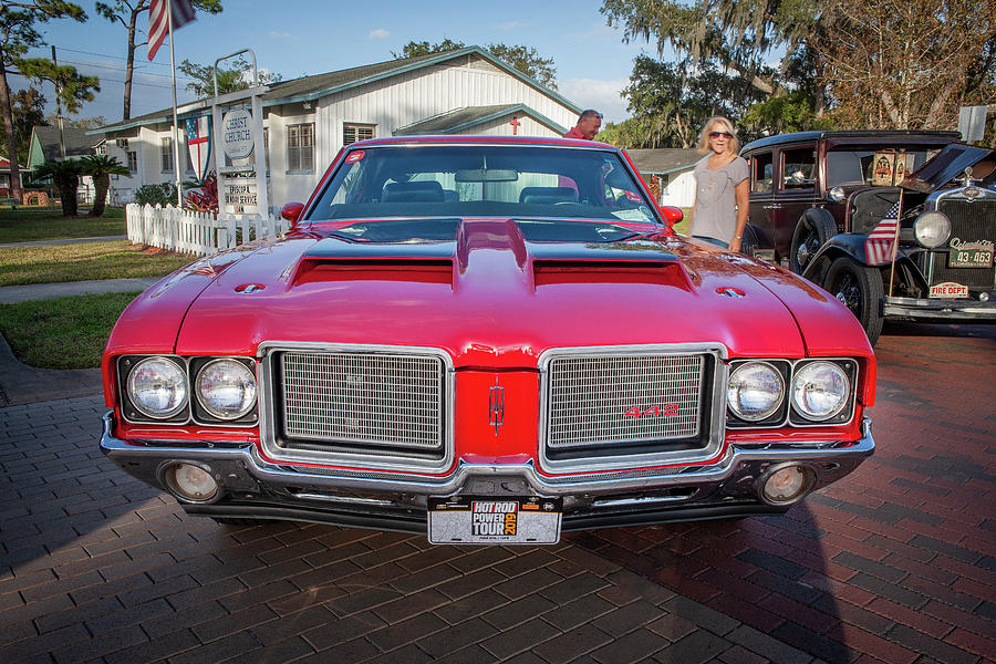 1971 Oldsmobile 442 W30 X103 Photograph by Rich Franco