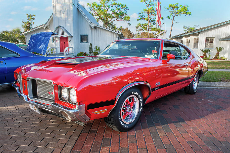 1971 Oldsmobile 442 W30 X107 Photograph by Rich Franco