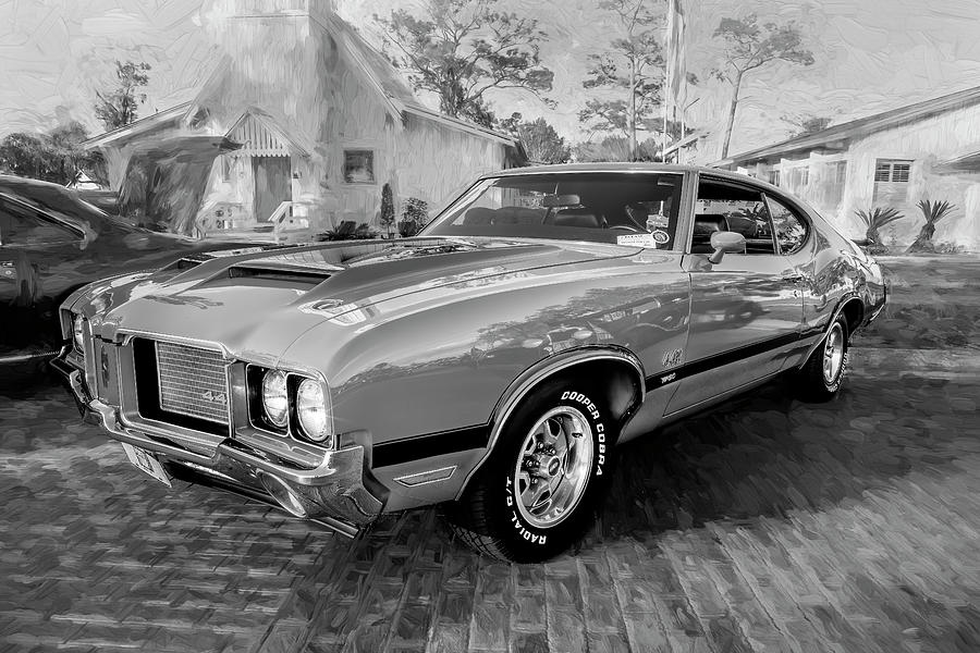 1971 Oldsmobile 442 W30 X109 Photograph by Rich Franco