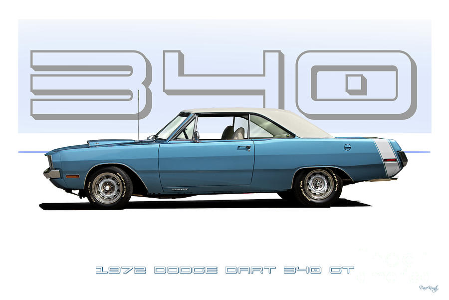 1972 Dodge Dart 340 GT Photograph by Dave Koontz - Fine Art America