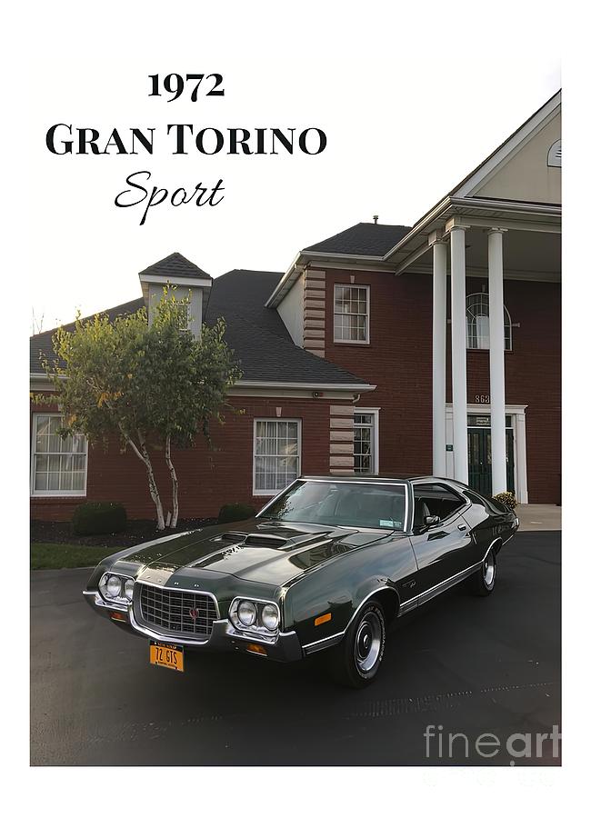 1972 Ford Gran Torino Sport  Muscle cars, Classic cars muscle, Ford  classic cars