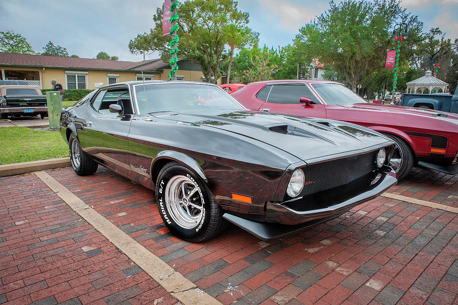 1972 Ford Mustang Mach 1 X103 Photograph By Rich Franco - Pixels