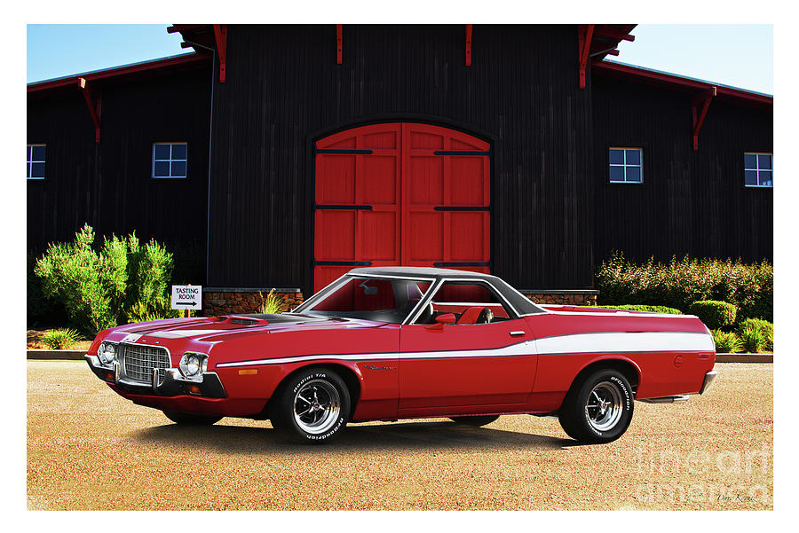 1972 Ford Ranchero Photograph by Dave Koontz