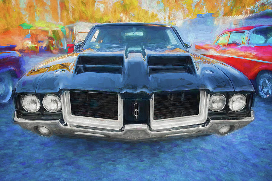 1972 Oldsmobile 442 X121 Photograph by Rich Franco