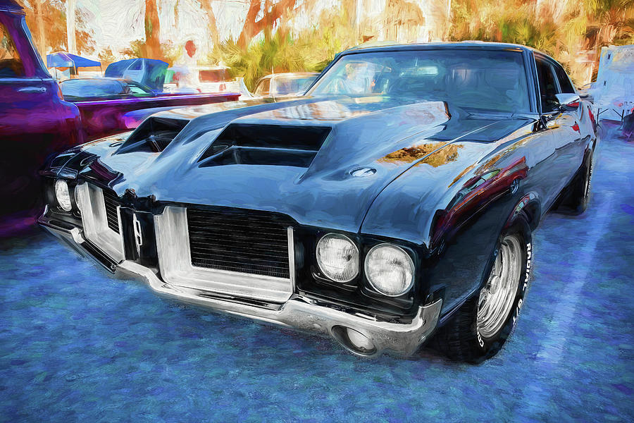 1972 Oldsmobile 442 X126  Photograph by Rich Franco