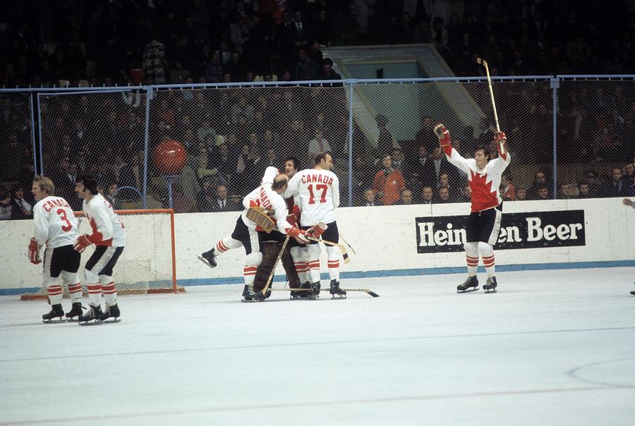 1972 Summit Series - Game 6:  Canada v Soviet Union Photograph by Melchior DiGiacomo