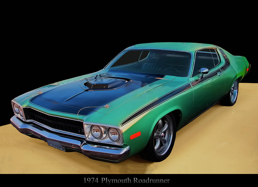 1974 Plymouth Roadrunner Photograph by Flees Photos