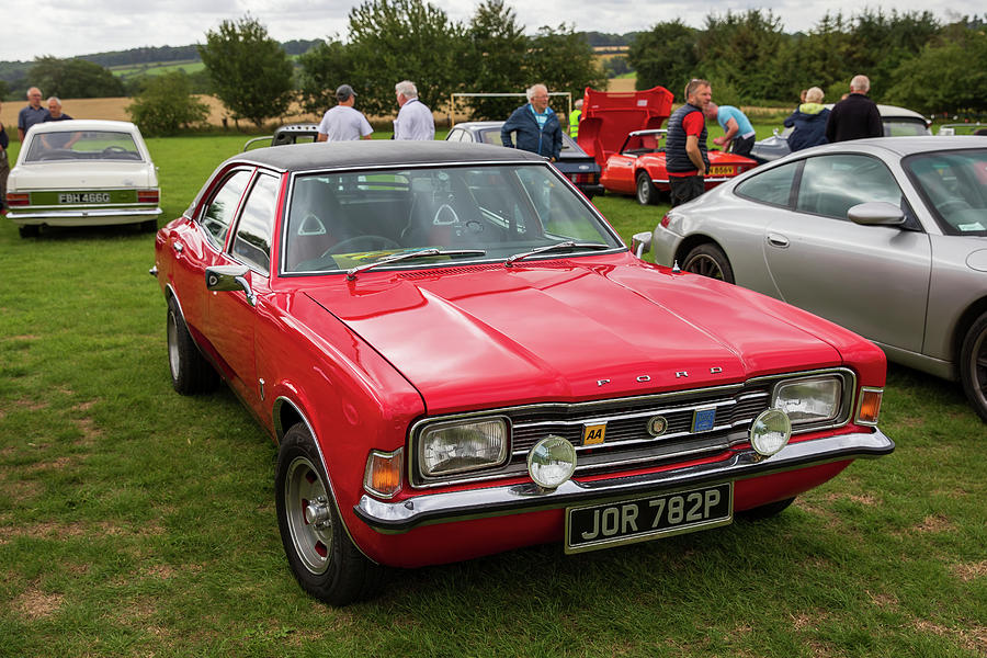 1975 Ford Cortina Mk 3 Photograph by Colin Peachey