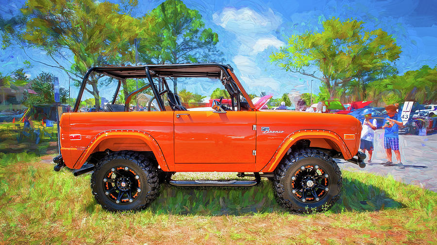 1976 Ford Bronco X107 Photograph by Rich Franco