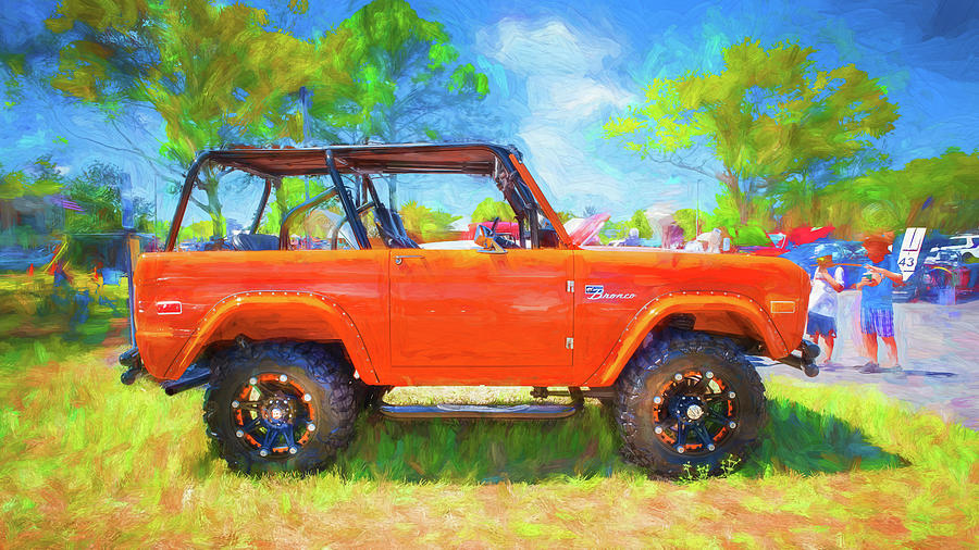 1976 Ford Bronco X109 Photograph by Rich Franco