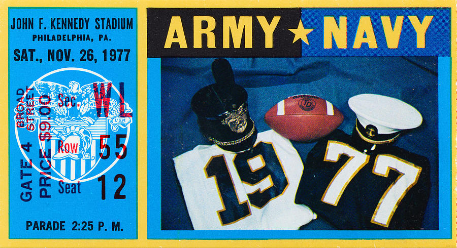 1977 Army Navy Mixed Media by Row One Brand