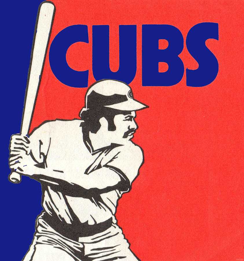 1977 Cubs Mixed Media by Row One Brand