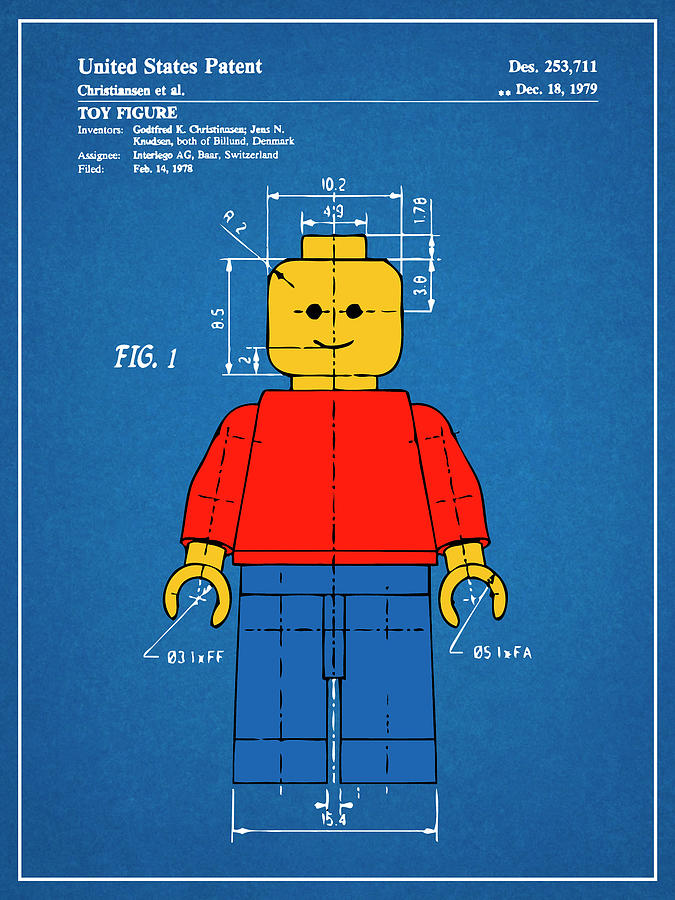 Lego blueprint online art