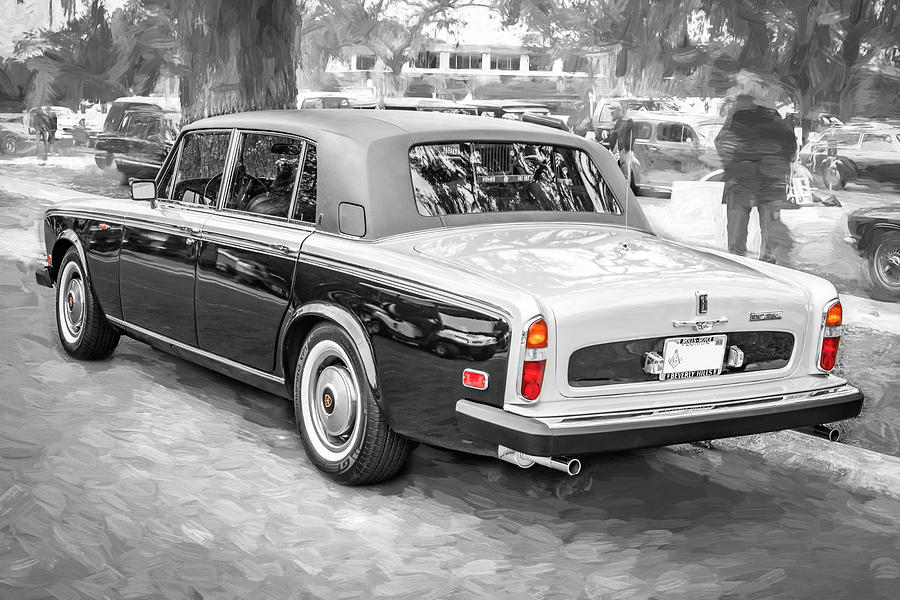 1978 Tan Rolls Royce Silver Wraith X102 Photograph by Rich Franco