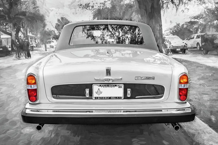 1978 Tan Rolls Royce Silver Wraith X106 Photograph by Rich Franco