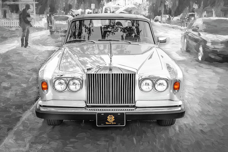 1978 Tan Rolls Royce Silver Wraith X112 Photograph by Rich Franco
