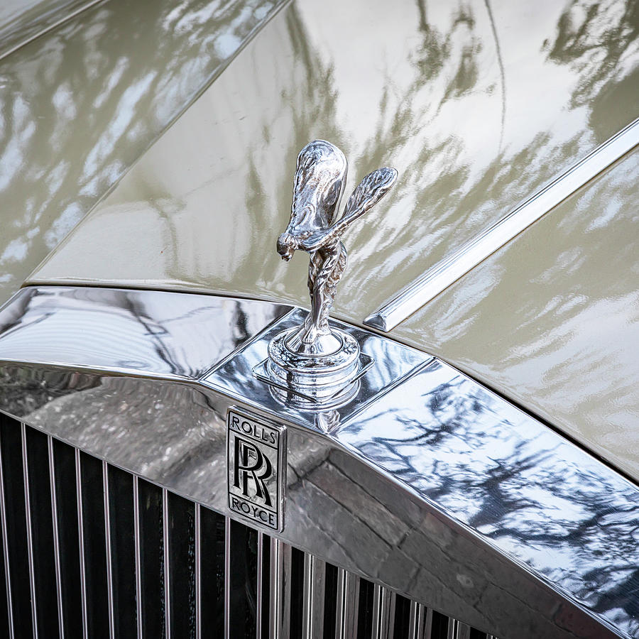 1978 Tan Rolls Royce Silver Wraith X115 Photograph by Rich Franco