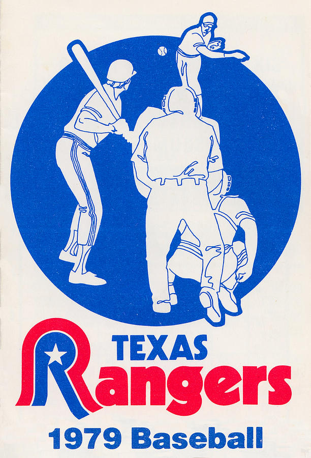 1979 Texas Rangers Art Mixed Media by Row One Brand