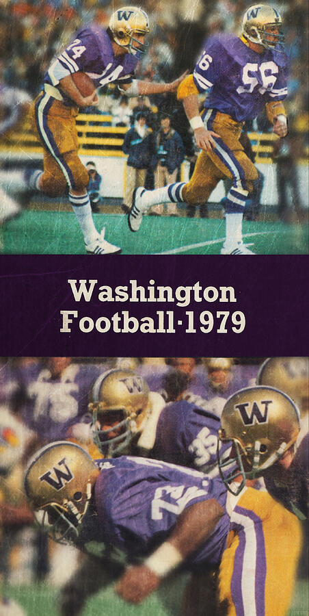 1979 Washington Football Mixed Media by Row One Brand