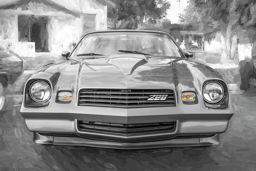 1980 Gray Camaro Z28 X106 Photograph by Rich Franco 1980 Gray Camaro Z28 X106 Photograph by Rich Franco