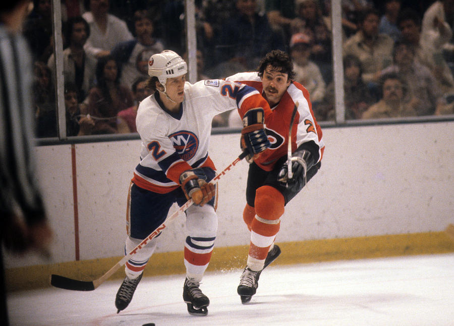 1980 Stanley Cup Finals:  Philadelphia Flyers v New York Islanders Photograph by B Bennett