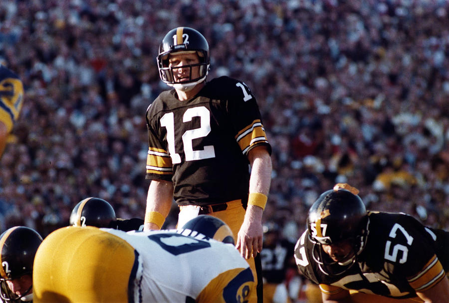1980 Super Bowl XIV: Los Angeles Rams v Pittsburgh Steelers Photograph by Robert Riger
