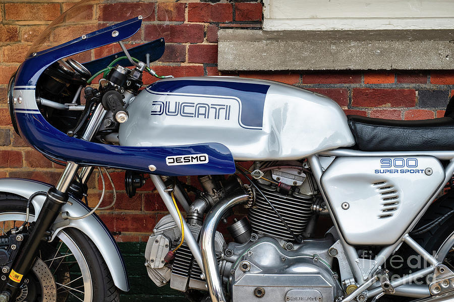 1981 Ducati 900SS Motorcycle Photograph by Tim Gainey