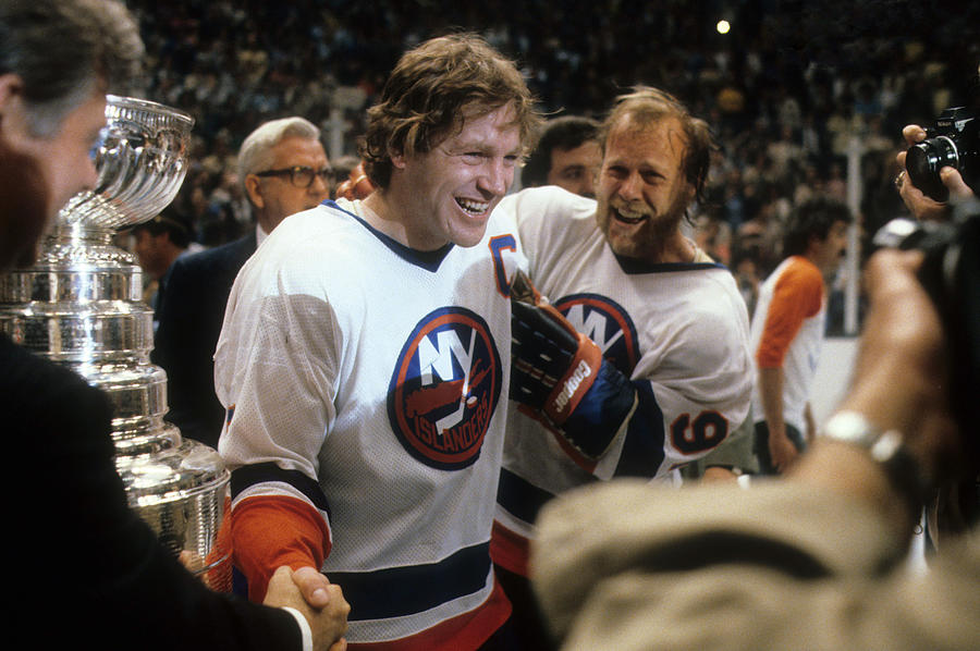 1981 Stanley Cup Finals - Game 5:  Minnesota North Stars v New York Islanders Photograph by B Bennett