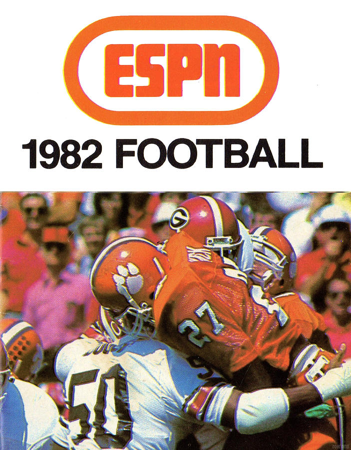 1982 ESPN Football Mixed Media by Row One Brand