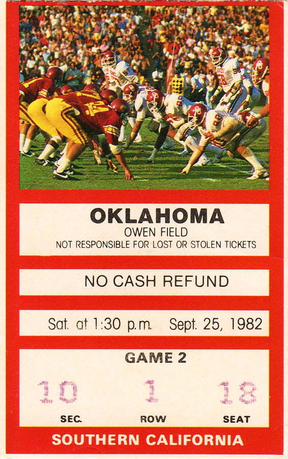 1982 Oklahoma Photograph by Row One Brand