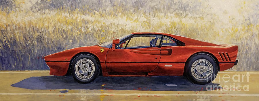 1984-1987 Ferrari 288 GTO Painting by Yuriy Shevchuk - Pixels
