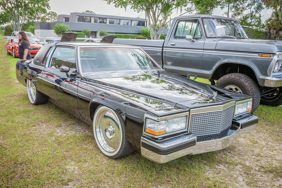 1984 Black Cadillac Fleetwood Brougham X100 Photograph by Rich Franco ...