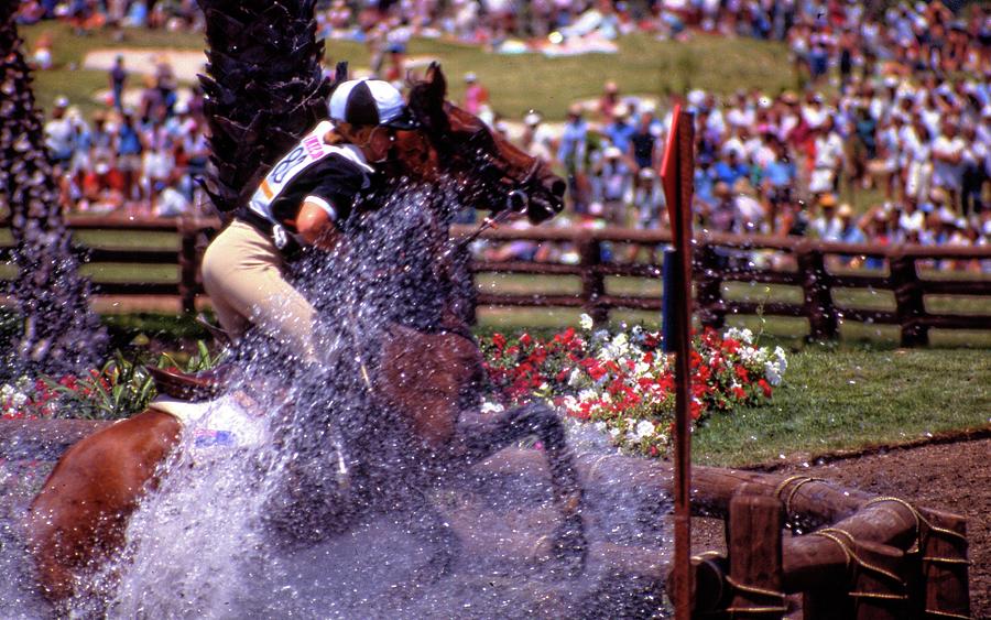 1984 Summer Olympics Equestrian XC Photograph by Russel Considine