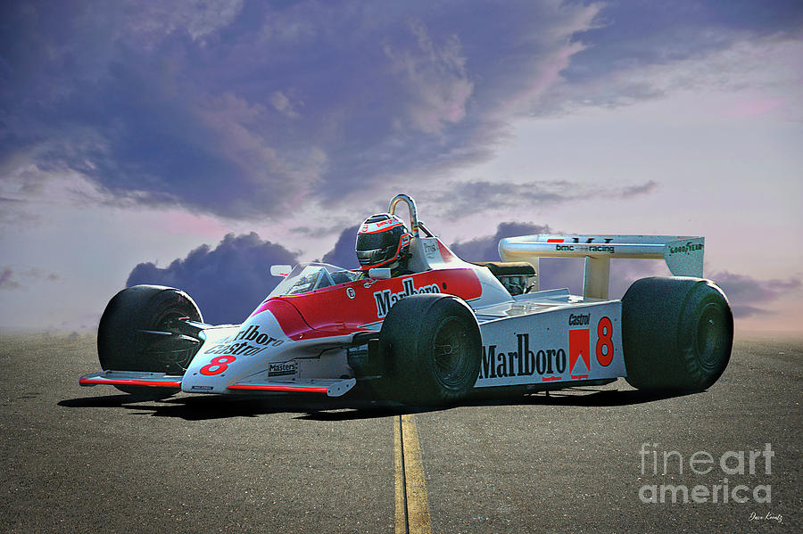 1984 Vintage Formula 1 Gran Prix Racer Photograph by Dave Koontz