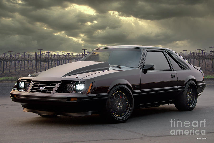 1986 Ford 5.0 Mustang GT Photograph by Dave Koontz