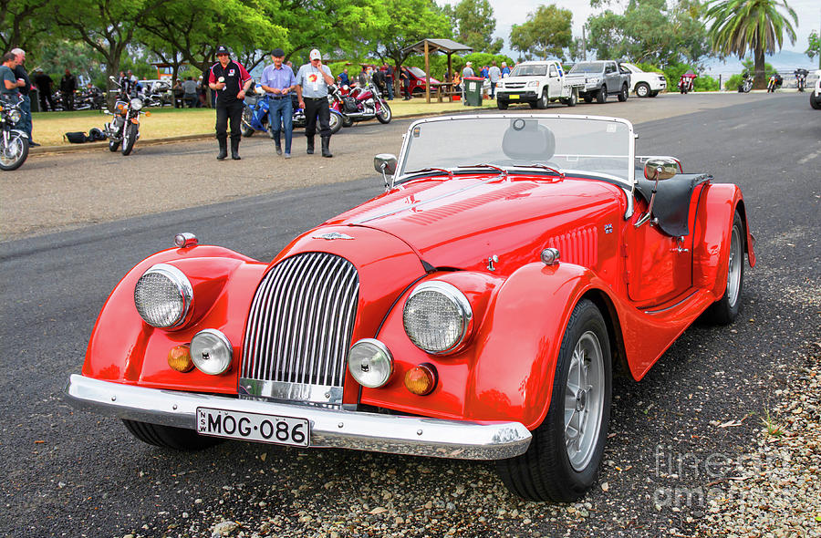 1986 Morgan V8-powered Plus 8 #2 Photograph by Christopher Edmunds ...