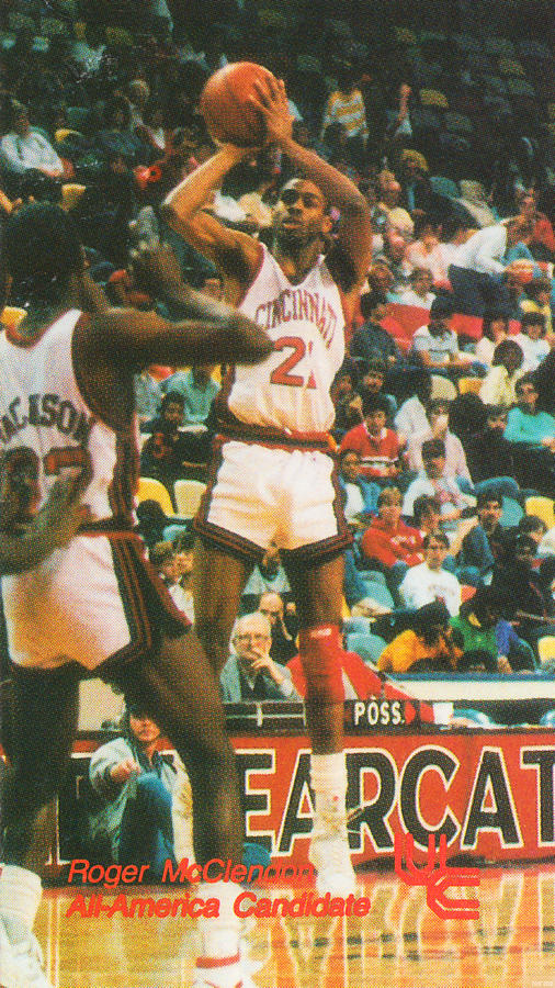 1987 Cincinnati Basketball Mixed Media by Row One Brand