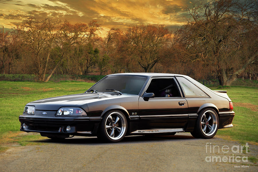 1987 Ford Mustang 5.0 GT Photograph by Dave Koontz - Fine Art America