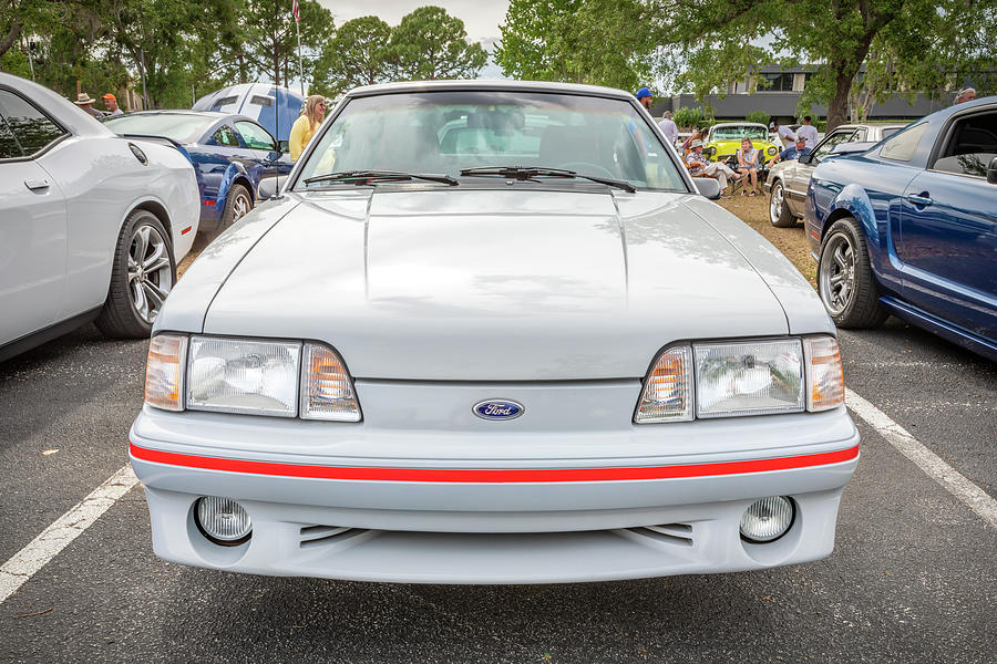 1988 Ford Mustang GT 5.0 Hatchback X103 Photograph by Rich Franco