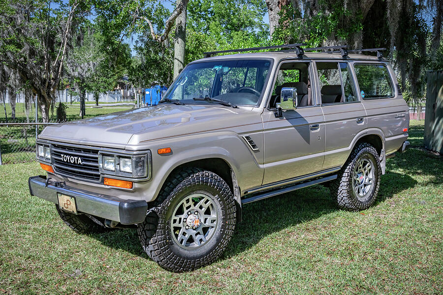 1988 Tan Toyota Landcruiser X100 Photograph by Rich Franco - Fine Art ...