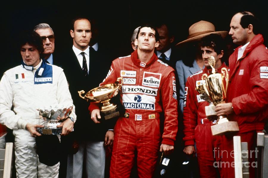 1989 Monaco Grand Prix Photograph by Oleg Konin