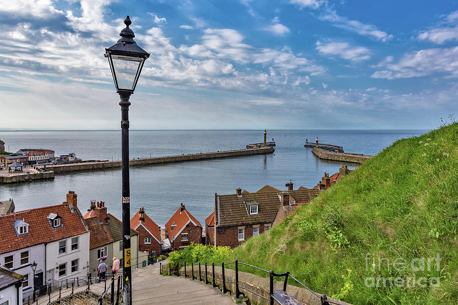 199 Steps, Whitby Photograph by Tom Holmes Photography