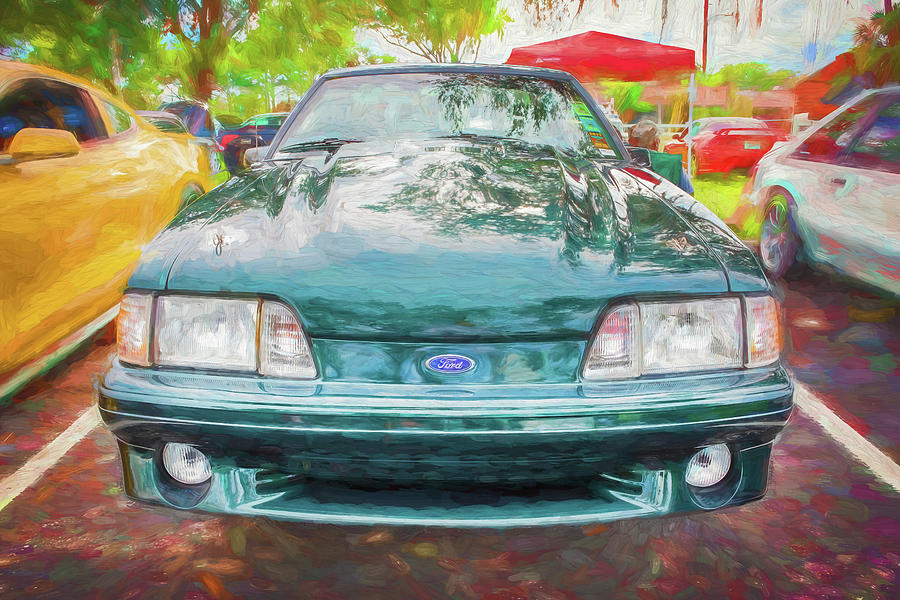 1992 Ford Cobra Mustang X101 Photograph by Rich Franco