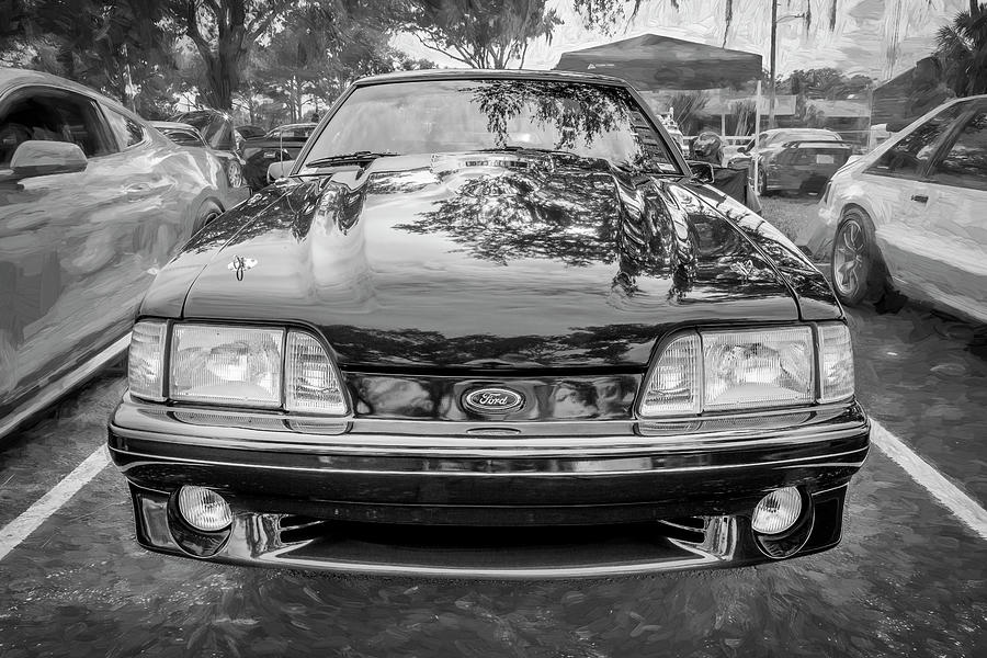 1992 Ford Cobra Mustang X103 Photograph by Rich Franco